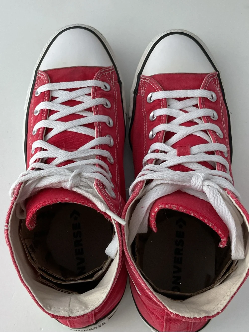 Converse Chuck Taylor All Star M9621 Red High Top Sneakers Size Men’s Size 10